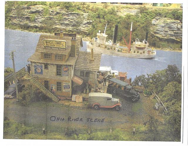 Previous Ohio River layout with H141 HO 77' converted Menhaden steamer -3